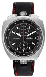 Omega Seamaster Bullhead Co-Axial Chronograph 43x43mm Czarny/Skóra Ø43 mm 225.12.43.50.01.001