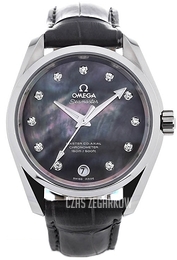 Omega Seamaster Aqua Terra 150m Master Co-Axial Ladies 38.5mm Czarny/Skóra Ø38.5 mm 231.13.39.21.57.001