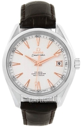 Omega Seamaster Aqua Terra Chronometer Srebrny/Skóra Ø41.5 mm 231.13.42.21.02.002