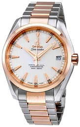 Omega Seamaster Aqua Terra 150m Master Co-Axial 38.5mm Srebrny/Stal Ø38.5 mm 231.20.39.21.02.001