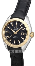 Omega Seamaster Aqua Terra 150m Co-Axial 34mm Czarny/Skóra Ø34 mm 231.23.34.20.01.001