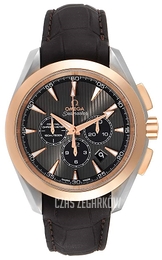 Omega Seamaster Aqua Terra 150m Co-Axial Chronograph 44mm Szary/Skóra Ø44 mm 231.23.44.50.06.001