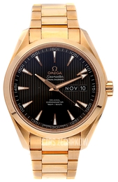Omega Seamaster Aqua Terra 150m Co-Axial Annual Calendar 43mm Szary/18 karatowe różowe złoto Ø43 mm 231.50.43.22.06.003