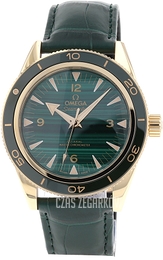 Omega Seamaster 300M Zielony/Skóra Ø41 mm 234.63.41.21.99.001