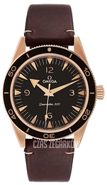 Omega Seamaster 300M Brązowy/Skóra Ø41 mm 234.92.41.21.10.001