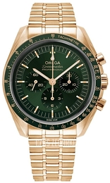 Omega Speedmaster Moonwatch Professional 42Mm Zielony/18 karatowe żółte złoto Ø42 mm 310.60.42.50.10.001