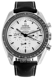Omega Speedmaster Moonwatch Biały/Skóra Ø42 mm 311.32.42.30.04.003