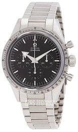 Omega Speedmaster Moonwatch Czarny/18 karatowe białe złoto Ø38.6 mm 311.50.39.30.01.001