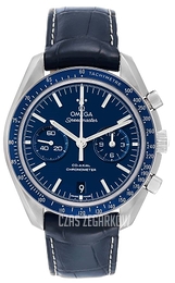 Omega Speedmaster Moonwatch Co-Axial Chronograph 44.25mm Niebieski/Skóra Ø44.25 mm 311.93.44.51.03.001