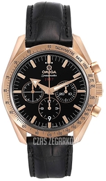 Omega Speedmaster Broad Arrow Czarny/Skóra Ø42 mm 321.53.42.50.01.001