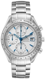 Omega Speedmaster Date Biały/Stal Ø40 mm 3211.32.00