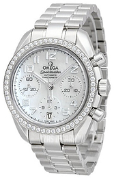 Omega Speedmaster Chronograph 38mm Biały/Stal Ø38 mm 324.15.38.40.05.001