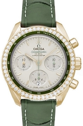 Omega Speedmaster Chronograph 38 Mm Srebrny/Skóra Ø38 mm 324.68.38.50.02.004