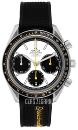 Omega Speedmaster Racing Co-Axial Chronograph 40mm Biały/Guma Ø40 mm 326.32.40.50.04.001