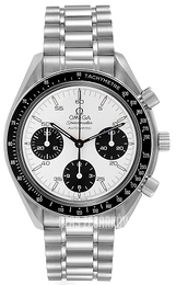Omega Speedmaster Reduced Marui Biały/Stal Ø39 mm 3510.21.00