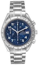 Omega Speedmaster Date Niebieski/Stal Ø39 mm 3513.82.00