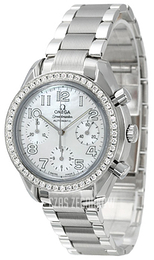 Omega Speedmaster Damklockor Biały/Stal Ø35 mm 3535.70.00