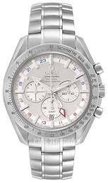 Omega Speedmaster Broad Arrow GMT Biały/Stal Ø44.25 mm 3581.30.00