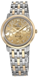 Omega De Ville Prestige Quartz 27.4mm Szampański/Stal Ø27.4 mm 424.20.27.60.58.002