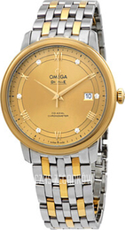 Omega De Ville Prestige Żółte złoto/18 karatowe żółte złoto Ø39.5 mm 424.20.40.20.58.001