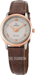 Omega De Ville Prestige Srebrny/Skóra Ø27.4 mm 424.23.27.60.52.001