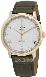 Omega De Ville Prestige Srebrny/Skóra Ø39.5 mm 424.23.40.20.02.004