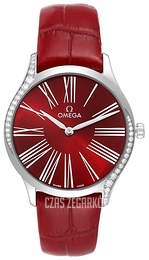 Omega De Ville Tresor Czerwony/Skóra Ø36 mm 428.18.36.60.11.002