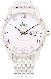 Omega De Ville Hour Vision Co-Axial Master Chronometer Annual Calendar 41mm Srebrny/Stal Ø41 mm 433.10.41.22.02.001