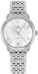 Omega De Ville Prestige Biały/Stal Ø34 mm 434.10.34.20.05.001
