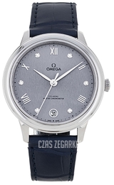 Omega De Ville Prestige Szary/Skóra Ø34 mm 434.13.34.20.53.001