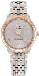 Omega De Ville Prestige Srebrny/18 karatowe różowe złoto Ø34 mm 434.20.34.20.02.003