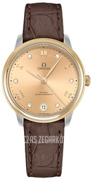 Omega De Ville Prestige Żółte złoto/Skóra Ø34 mm 434.23.34.20.58.001