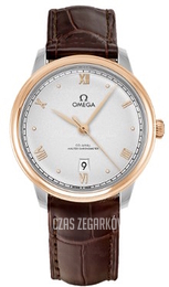 Omega De Ville Prestige Srebrny/Skóra Ø40 mm 434.23.40.20.02.002