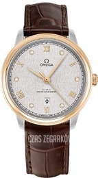 Omega De Ville Prestige Srebrny/Skóra Ø40 mm 434.23.40.20.52.001