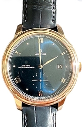 Omega De Ville Prestige Zielony/Skóra Ø41 mm 434.53.41.21.10.001