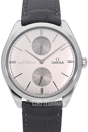 Omega De Ville Tresor Srebrny/Skóra Ø40 mm 435.13.40.22.06.001