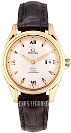 Omega De Ville Co-Axial Srebrny/Skóra Ø38.6 mm 4634.30.32