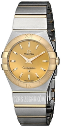 Omega Constellation Quartz 27mm Szampański/18 karatowe żółte złoto Ø27 mm 123.20.27.60.08.001