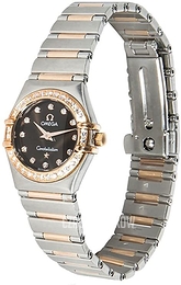 Omega Constellation 22.5 mm Brązowy/18 karatowe żółte złoto Ø22 mm 1360.60.00