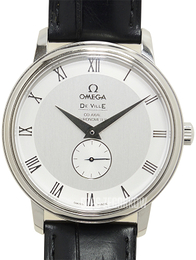 Omega De Ville Small Seconds Srebrny/Skóra Ø39 mm 4813.30.01