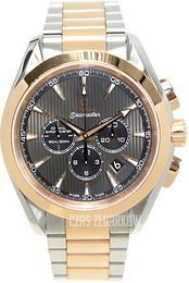 Omega Seamaster Aqua Terra Chronograph Szary/18 karatowe różowe złoto Ø44 mm 231.20.44.50.06.001