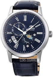Orient Classic Niebieski/Skóra Ø42 mm FAK00005D0