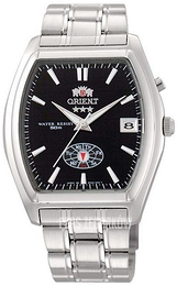 Orient 3 Star Czarny/Stal FEMAV003BS