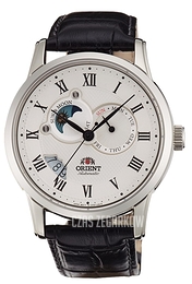 Orient Biały/Skóra Ø42 mm FET0T002S0
