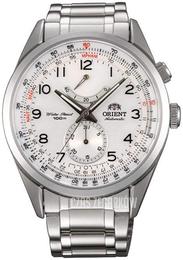 Orient Sporty Biały/Stal Ø43 mm FFM03002W0