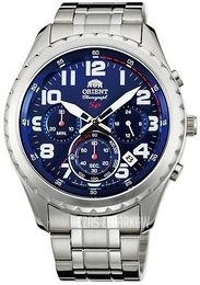 Orient Sp Niebieski/Stal Ø44 mm FKV01002D0
