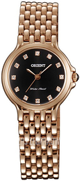 Orient Classic Czarny/Stal w kolorze różowego złota Ø26 mm FQC0V002B0