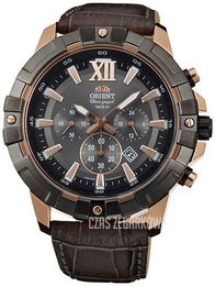 Orient Sporty Szary/Skóra Ø47 mm FTW03005A0