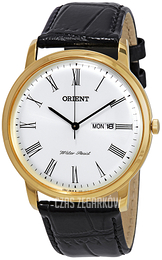 Orient Biały/Skóra Ø43 mm FUG1R007W6