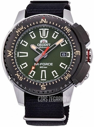 Orient M-Force Zielony/Tkanina Ø47.3 mm RA-AC0N03E10B